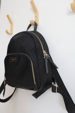 Kate Spade Black Nylon Backpack Purse