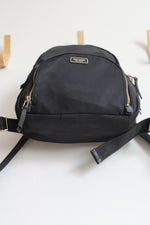 Kate Spade Black Nylon Backpack Purse
