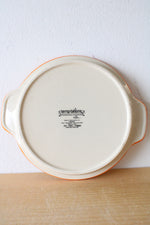 Temptations By Tara Old World Orange 8.5" Lid-It Trivet