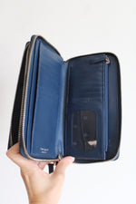 Kate Spade New York Blue Staci Large Carryall Wristlet