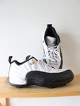 Nike Air Jordan 12 Low Golf Taxi Black & White Sneakers | Size 10