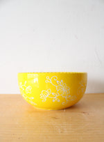 Temptations By Tara Floral Lace Yellow 18oz Bowl
