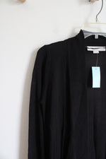 NEW LOFT Black Lightweight Cardigan | XXS Petite