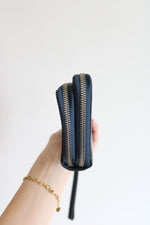 Kate Spade New York Blue Staci Large Carryall Wristlet