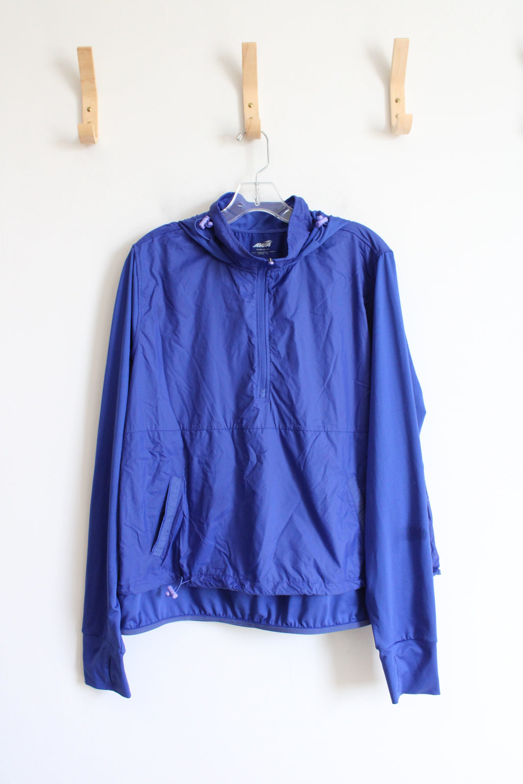 Avia Blue Quarter Zip Lightweight Jacket | XL