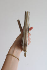 Michael Kors White Monogram Wristlet Wallet