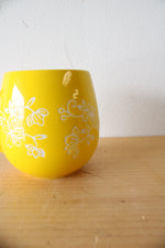 Temptations By Tara Floral Lace Yellow 14oz Mug
