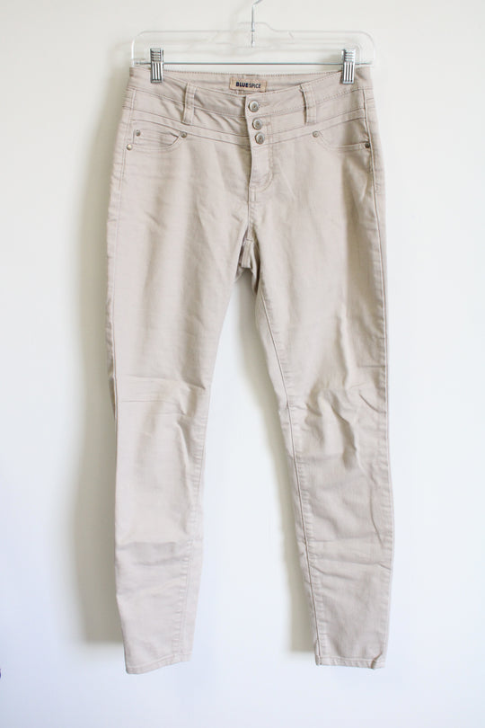 Blue Spice High Rise Tan Jeans | 5