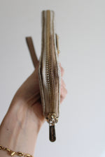 Michael Kors White Monogram Wristlet Wallet