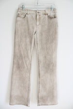 Chico's Platinum Tan Denim Jeans | 0 (S/4)