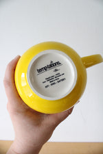 Temptations By Tara Floral Lace Yellow 14oz Mug