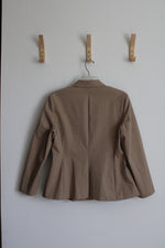 NEW Theory Tan Blazer Lined | L