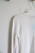 NEW LOFT Cream Lightweight Cardigan | XXS Petite