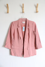 NEW LOFT Pink Blazer | 0 Petite