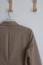 NEW Theory Tan Blazer Lined | L