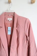 NEW LOFT Pink Blazer | 0 Petite