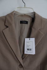 NEW Theory Tan Blazer Lined | L