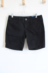 NEW American Eagle Black Khaki Shorts | 4