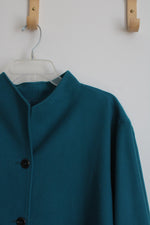 NEW J. Jill Teal Lined Coat | 4XL