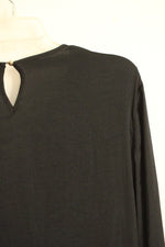 NEW Thalia Sodi Black Tiered Bell Sleeves Blouse | XL