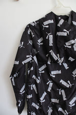 Puma Black Logo Windbreaker Jacket | 10/12