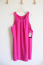 NEW Oleg Cassini Fuchsia Dress | 14