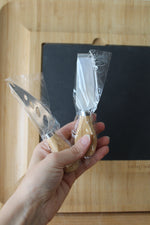 Casafield Traditional Natural Brown Bamboo Cheese Board W/ Slate Cheese Plate & Cheese Knives | 14.25 in.