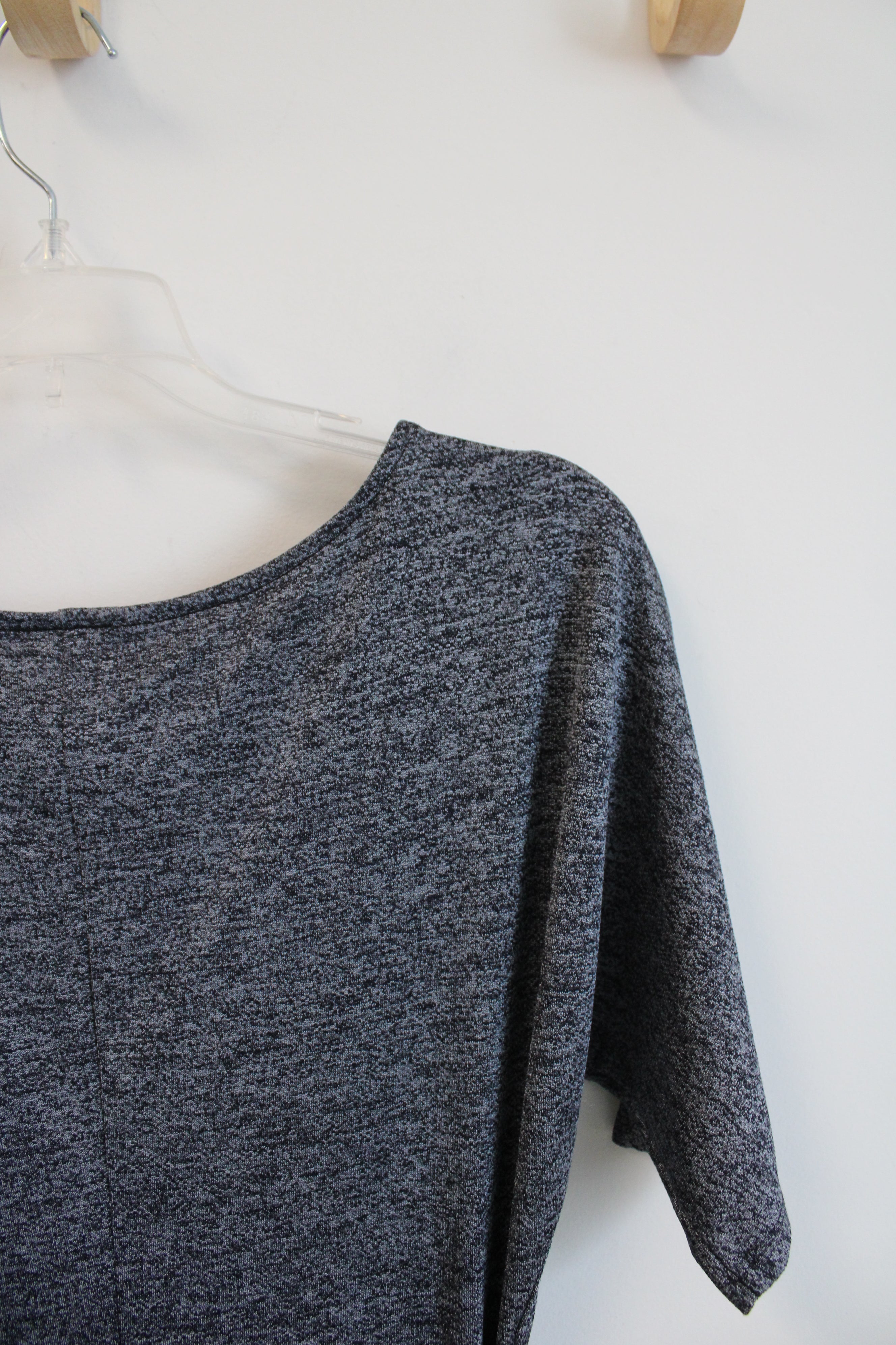 Ann Taylor Gray Heather Tied Dress | S