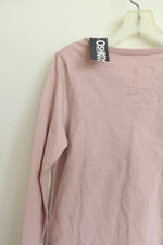NEW Osh Kosh Pink Floral Long Sleeved Shirt | 8