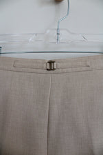 Alfred Dunner Beige Trouser Ankle Pant | 14 Petite