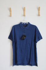NEW Ultra Club Blue Classic Polo | L