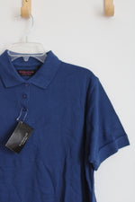NEW Ultra Club Blue Classic Polo | L
