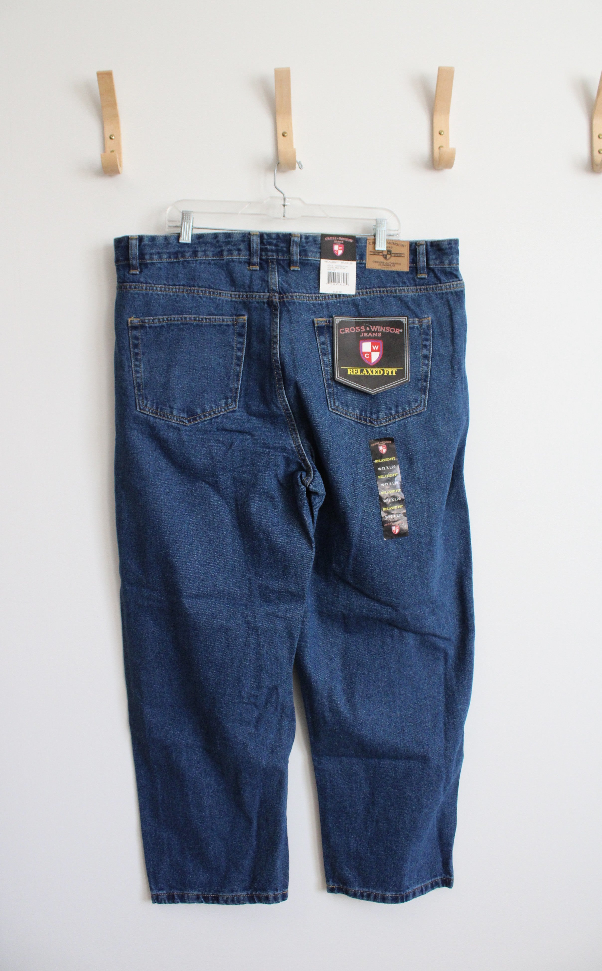 NEW Cross & Winsor Relaxed Fit Jeans | 42X29