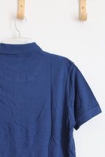 NEW Ultra Club Blue Classic Polo | L