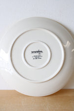 Temptations By Tara Floral Lace Yellow 10.5" Dinner Plate