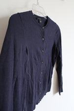 NEW Ann Taylor Navy Button Down Cardigan | XS Petite