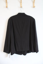 NEW Sag Harbor Classics Black Blazer | 24W