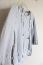 Simply Noelle Light Blue Hooded Top | S/M