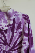 Ragware USA Purple Tie-Dye Dolphin Hoodie | XL
