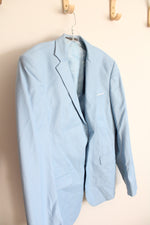 Baby Blue Suit Coat & Vest Set | L (42/44)