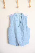 Baby Blue Suit Coat & Vest Set | L (42/44)