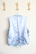 Baby Blue Suit Coat & Vest Set | L (42/44)