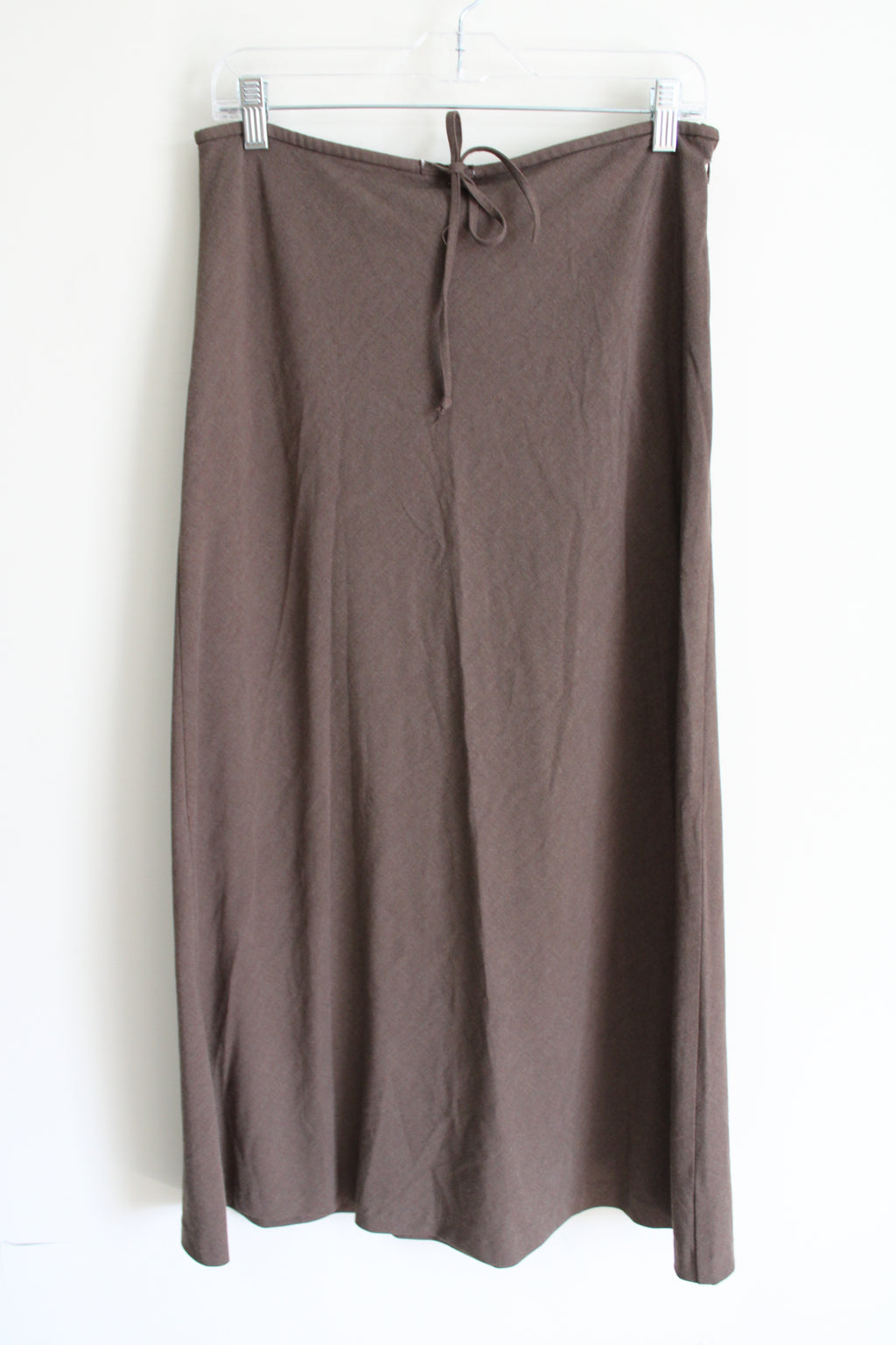 Vintage Old Navy Stretch Brown Drawstring Skirt | 6