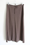 Vintage Old Navy Stretch Brown Drawstring Skirt | 6