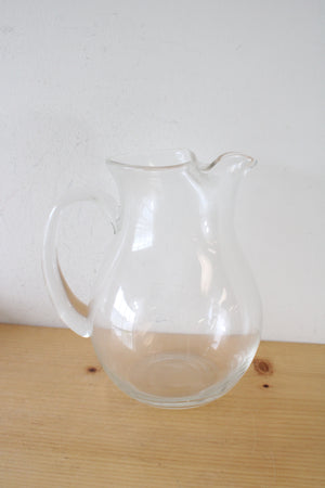 Luigi Bormioli Michaelangelo Masterpiece Clear Glass Pitcher