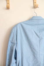 Baby Blue Suit Coat & Vest Set | L (42/44)