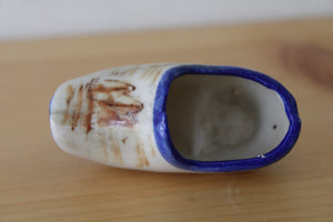 Made In Japan Vintage Ceramic Clog Shoe