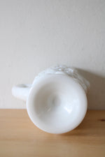 Westmoreland Grape Patterned White Pitcher