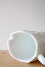Westmoreland Grape Patterned White Pitcher