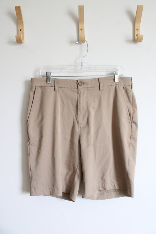 Roundtree & Yorke Performance Tan Shorts | 34